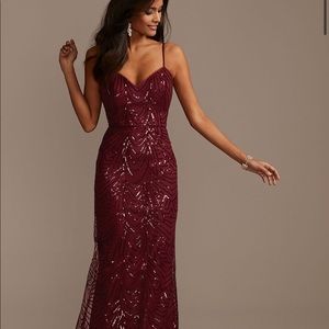 David’s Bridal Geometric Dress 💃🏻